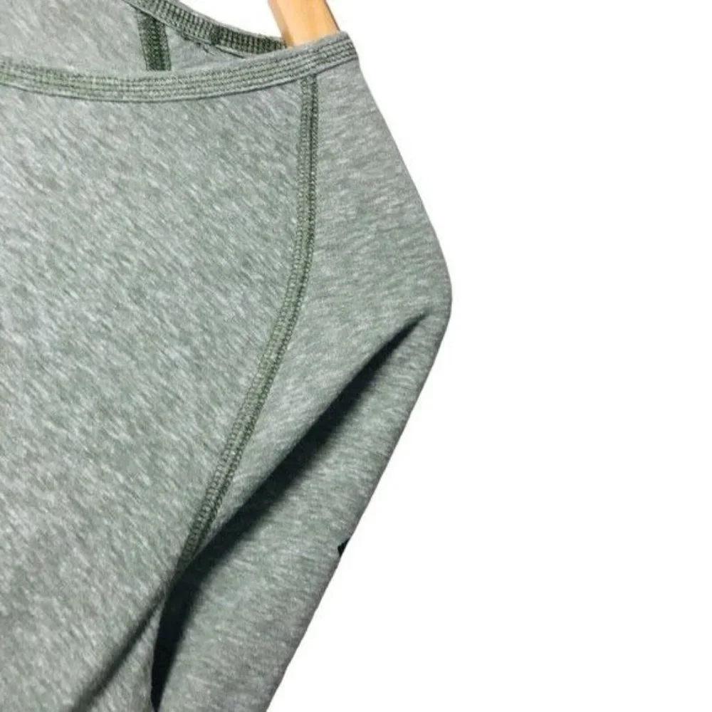 Columbia Marled Long Sleeve Active Top Green Size Medium